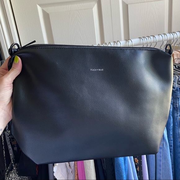 ✨SOLD✨ 2 in 1 black faux leather bag - Picture 8 of 8